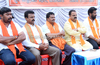 Mangaluru: Hindu outfits protest demanding NIA probe in Paresh Mestas death